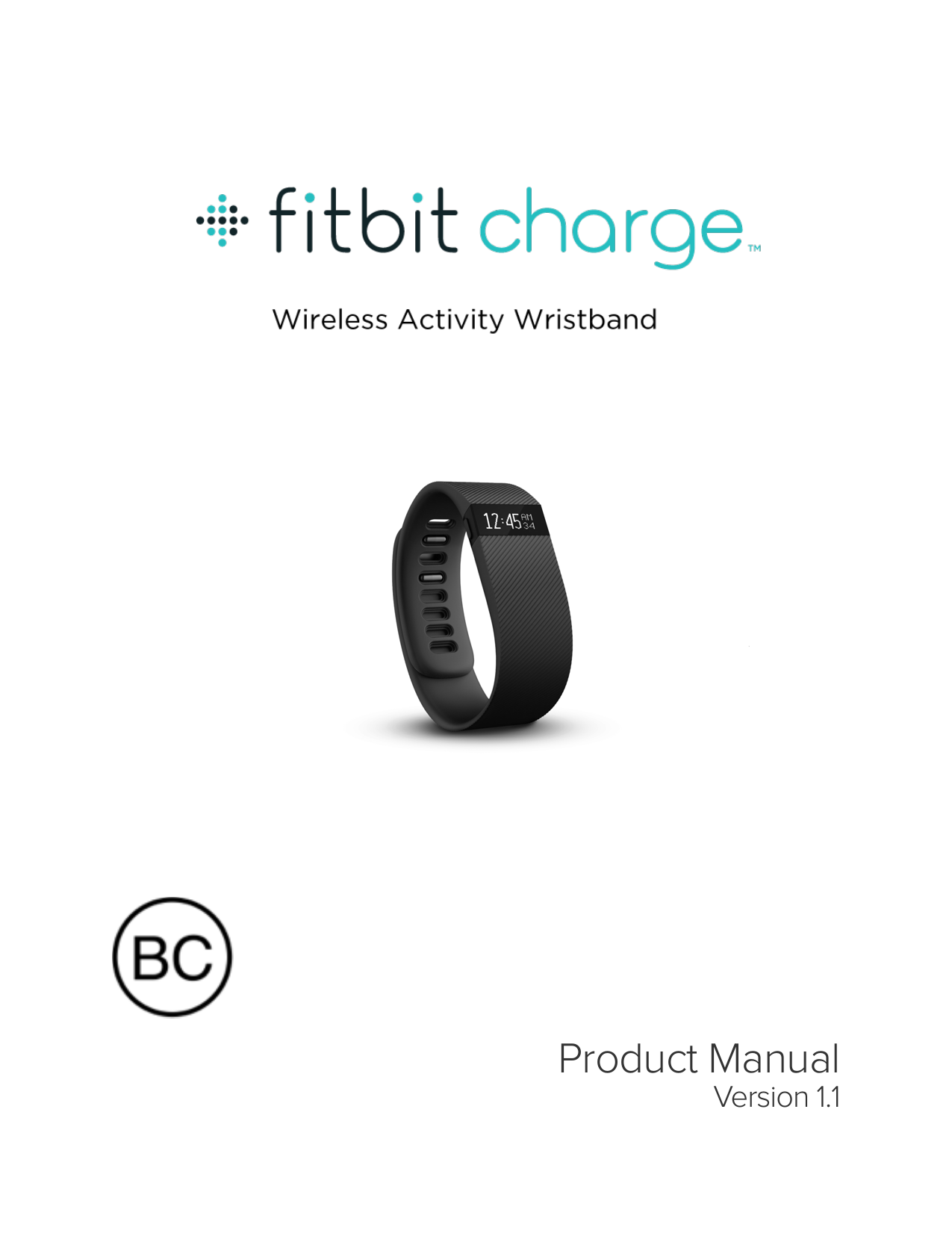 Fitbit FB404BYS CHARGE BURGUNDY SML Instruction Manual Manualzz
