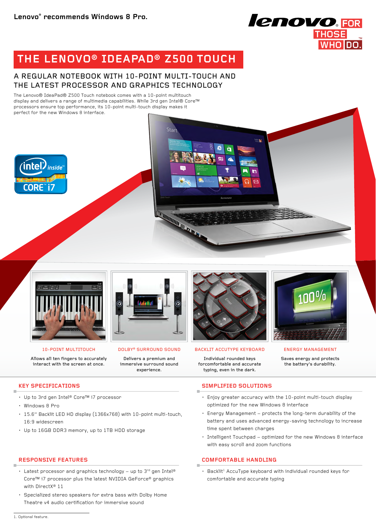 The Lenovo Ideapad Z500 Touch Manualzz