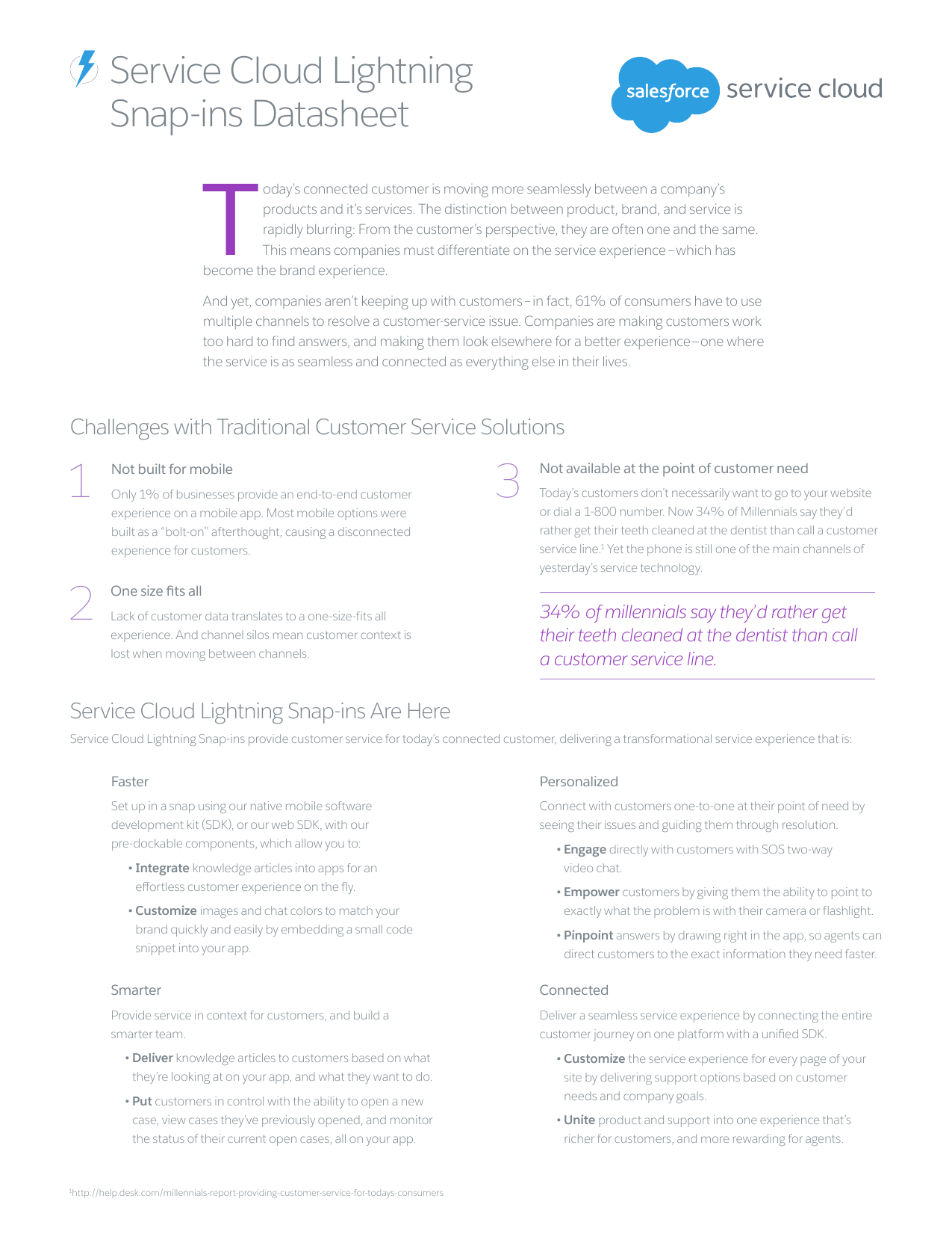 Service Cloud Lightning Snap Ins Datasheet Manualzz