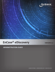 EnCase eDiscovery Administration Guide