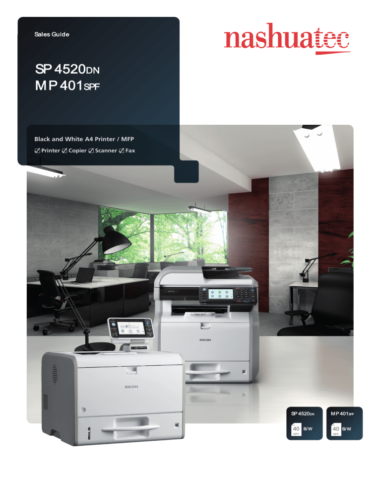ricoh sp 4520dn