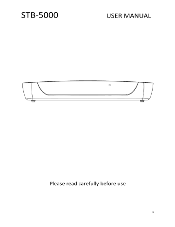stb-5000 user manual | Manualzz