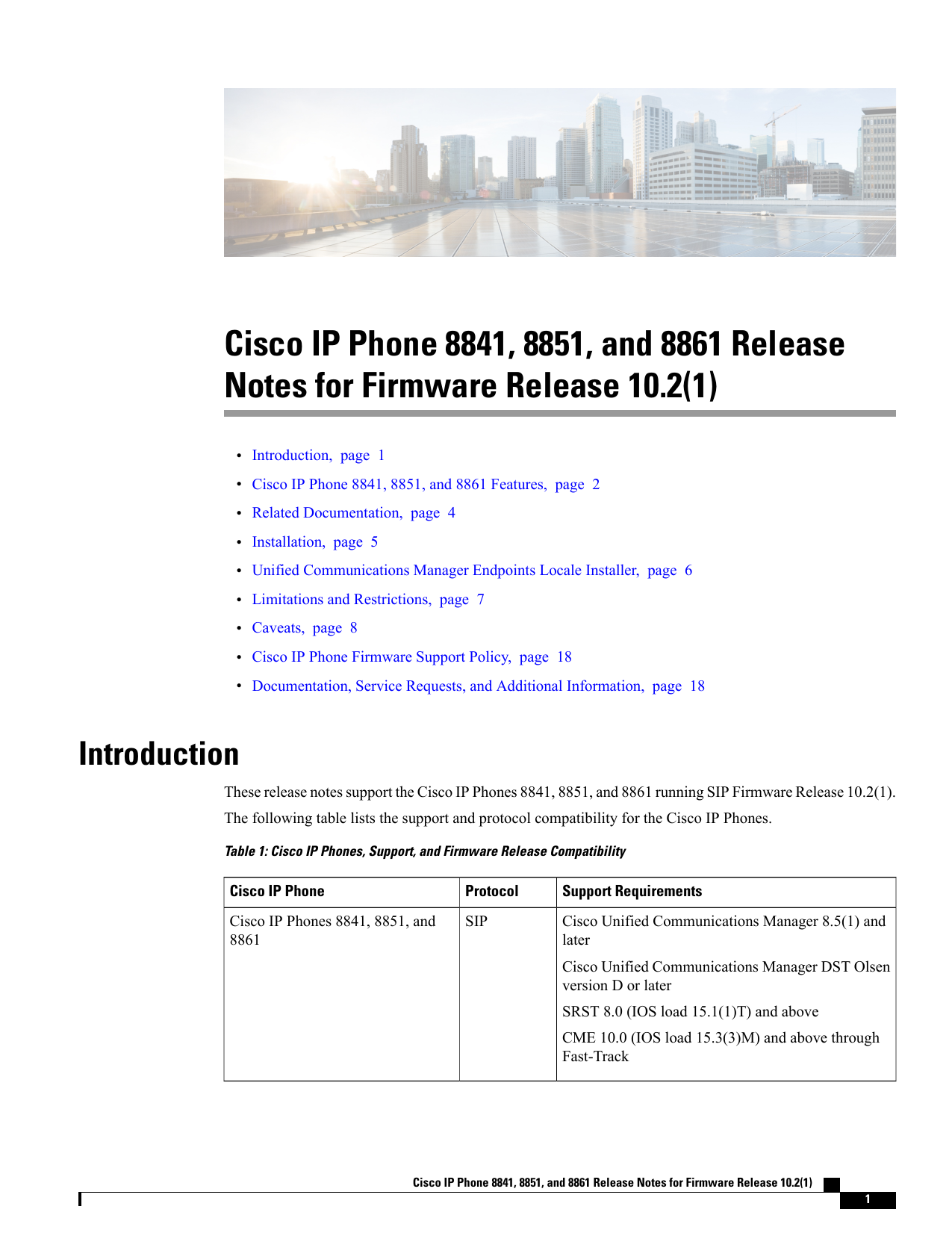 phone matrix for cisco cucm 8.6