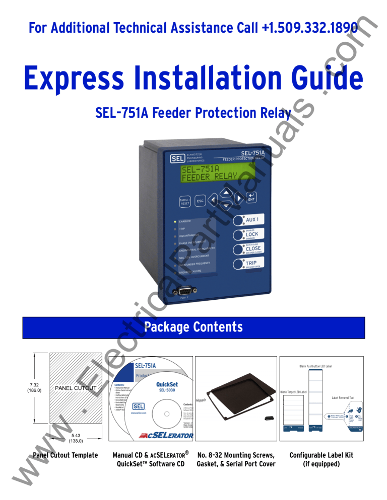 SEL-751A Feeder Protection Relay | Manualzz