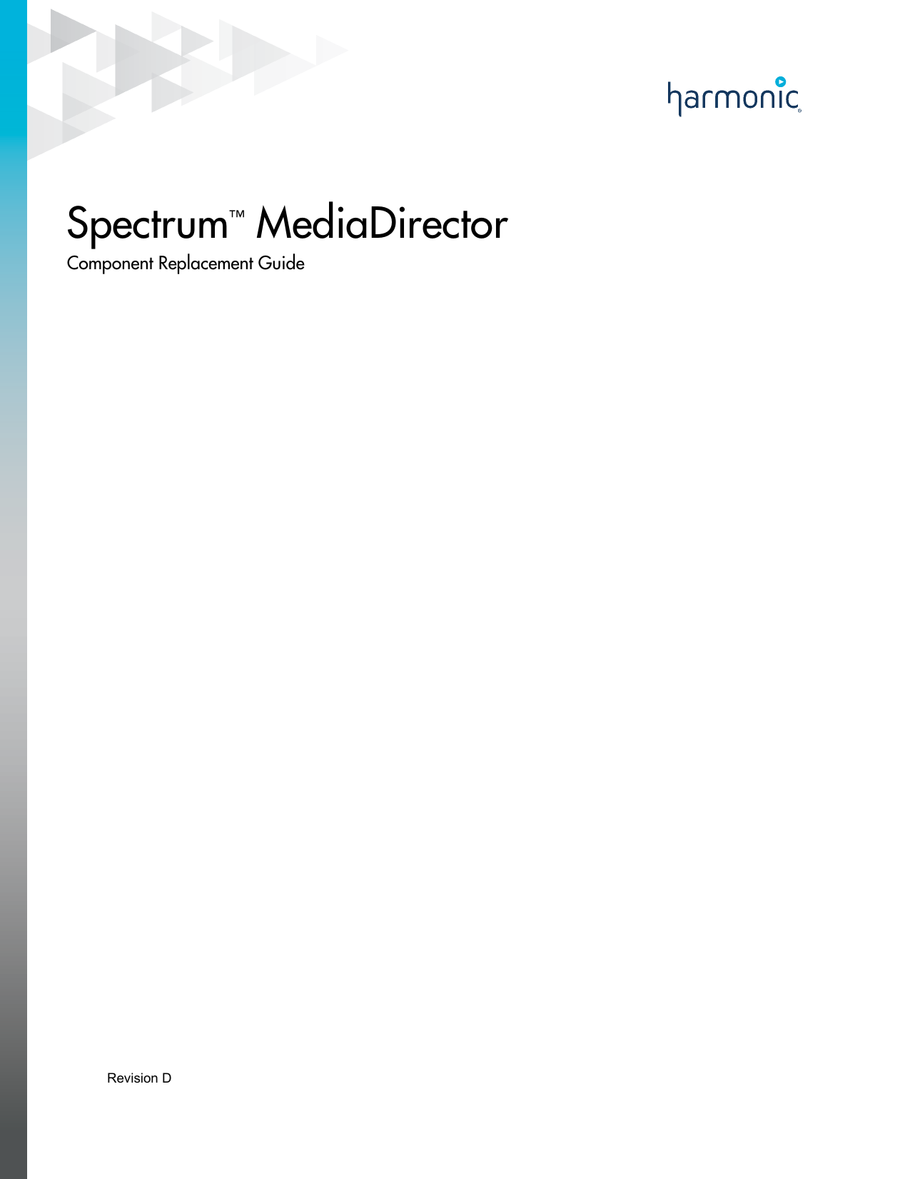 Harmonic MediaDirector Component Replacement Guide Manualzz
