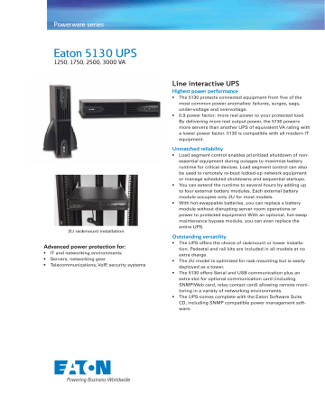 Eaton 5130 UPS | Manualzz