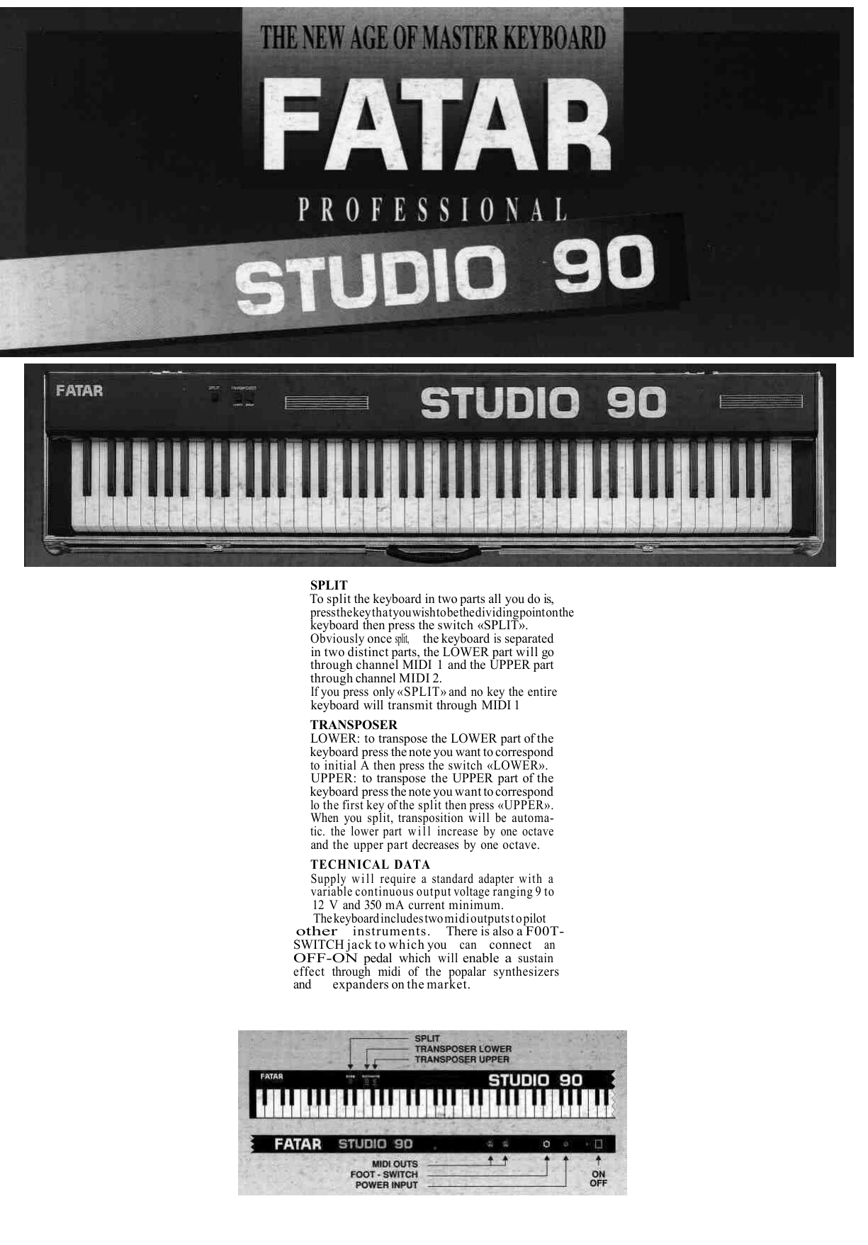 does the alesis q49 split does the alesis q49 split