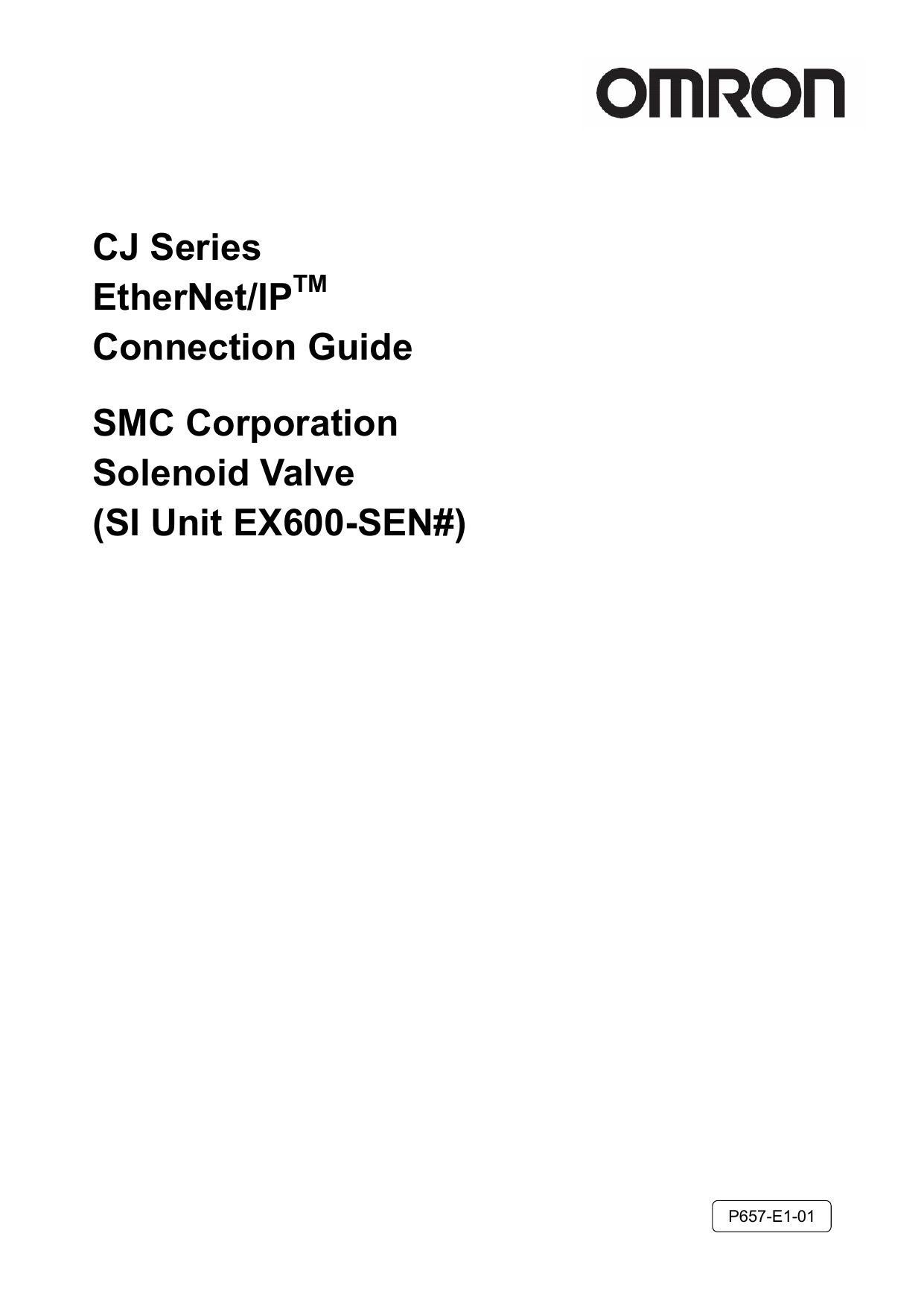 SMC Corporation Solenoid Valve (SI Unit EX600 | Manualzz