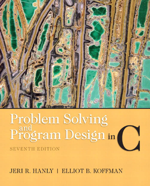 Problem Solving And Program Design In C 7th Ed X Manualzz