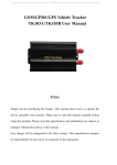 COBAN GROUP TK103B User manual