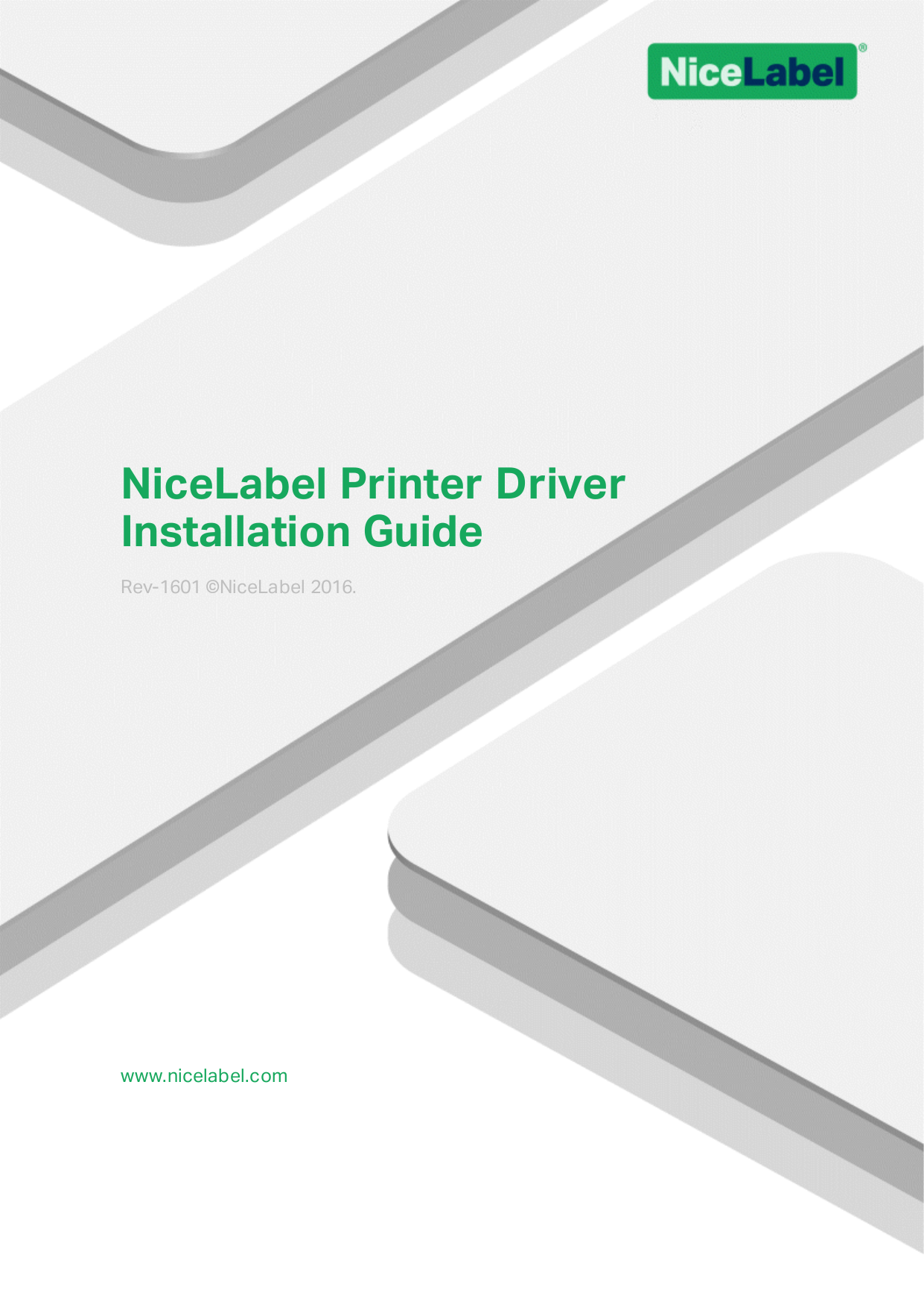 NiceLabel Printer Driver Installation Guide Manualzz