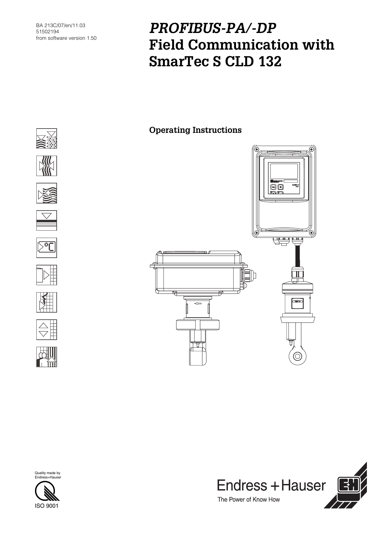 Profibus Pa Dp Field Communication With Smartec S Cld 132 Manualzz