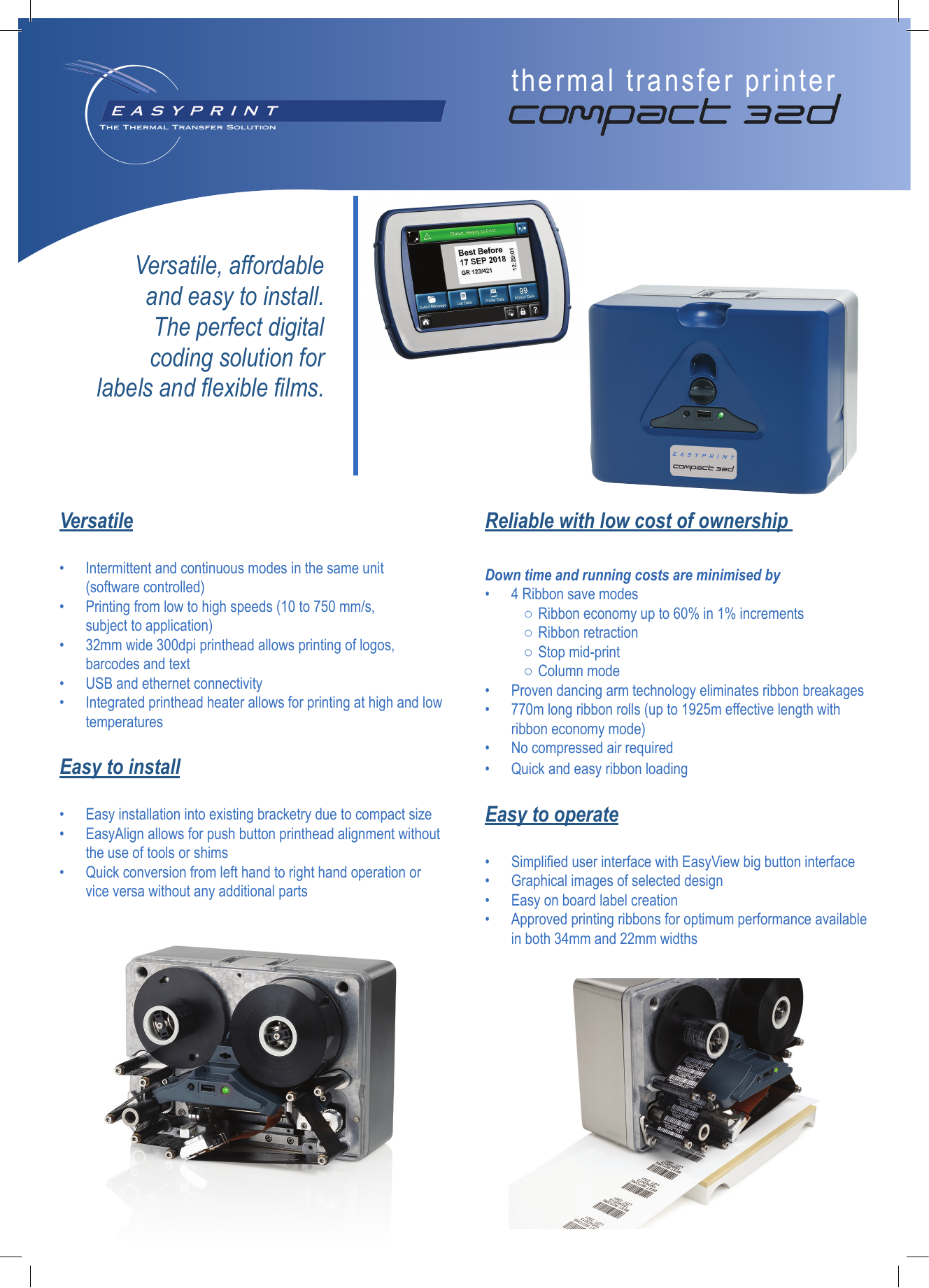 thermal transfer printer - Thermal 