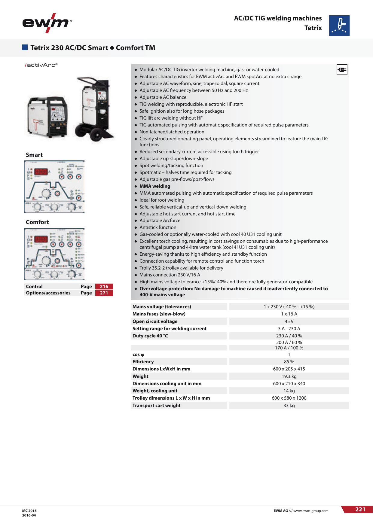 Forum ewm ac/dc tetrix 230 Aparat za