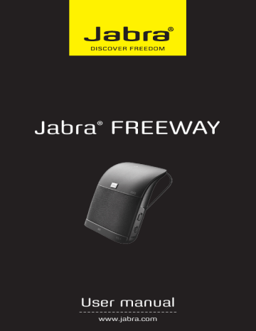 Jabra FreeWay User manual | Manualzz