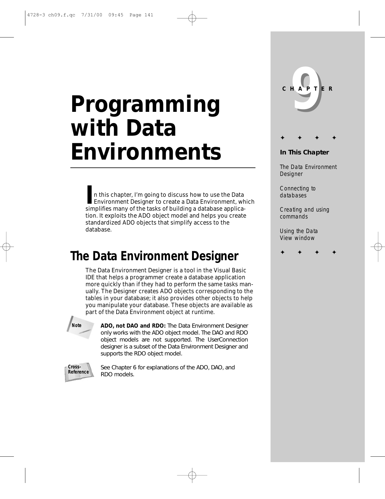 Programming With Data Environments Manualzz