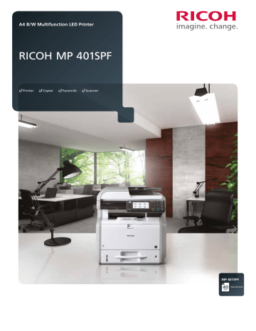 RICOH MP 401SPF | Manualzz