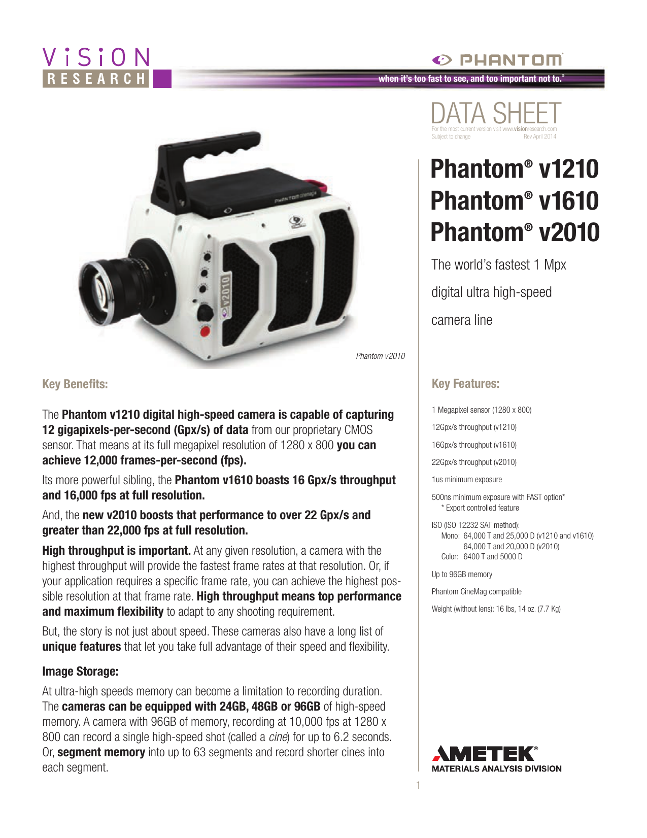 phantom v1210