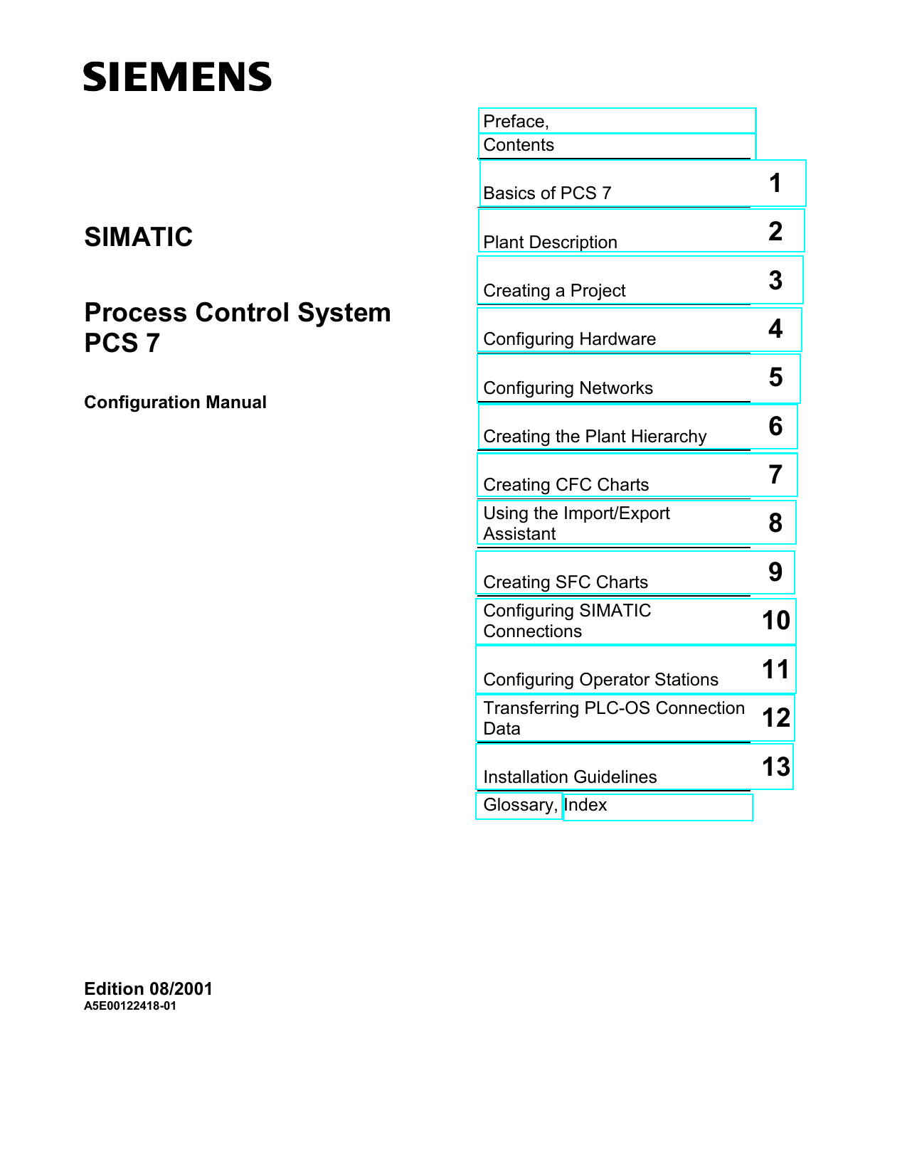 1 2 3 4 5 6 7 8 9 10 11 12 13 Simatic Process Control System Pcs 7 Manualzz