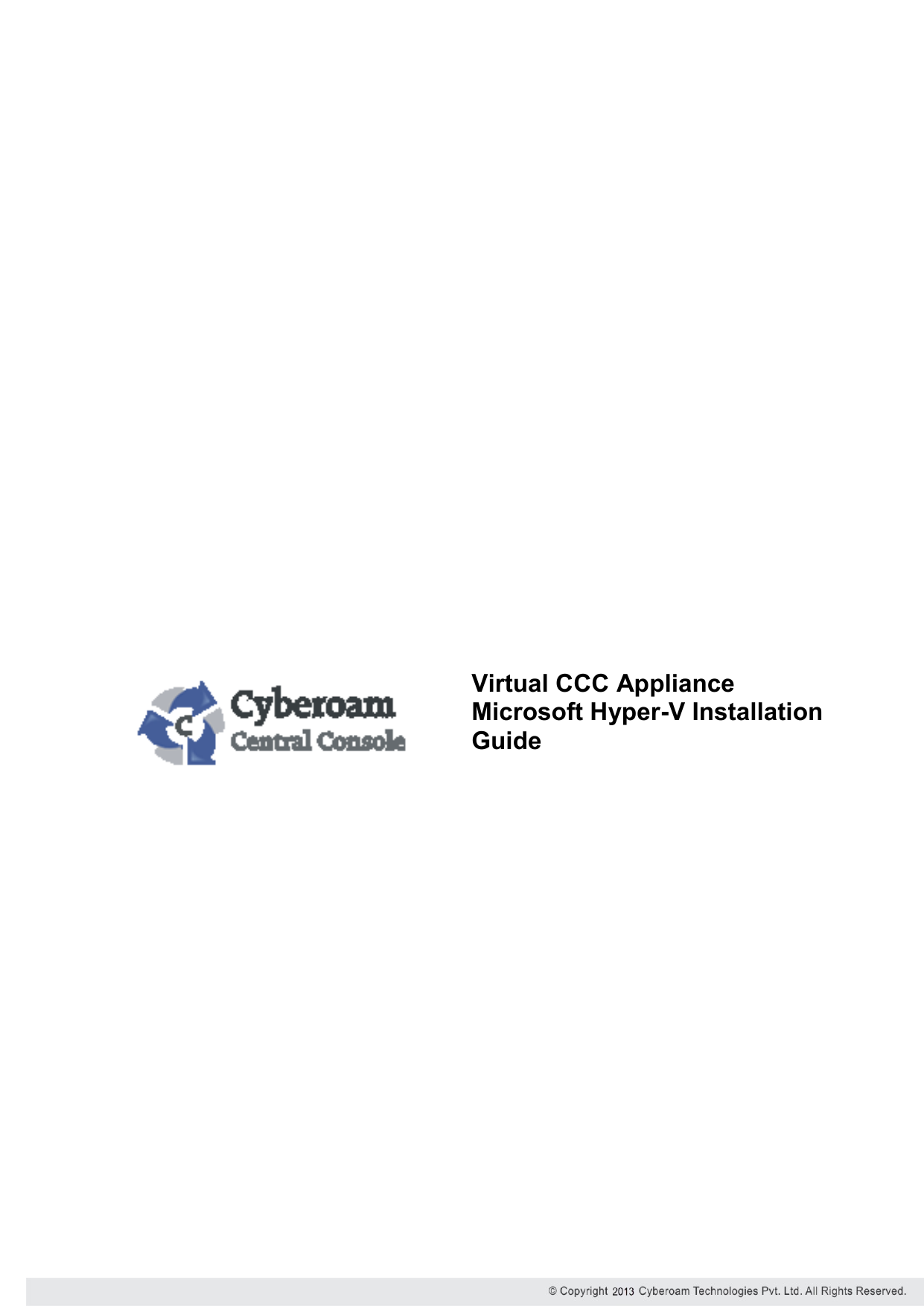 Cyberoam Virtual UTM Appliance Installation Guide Manualzz