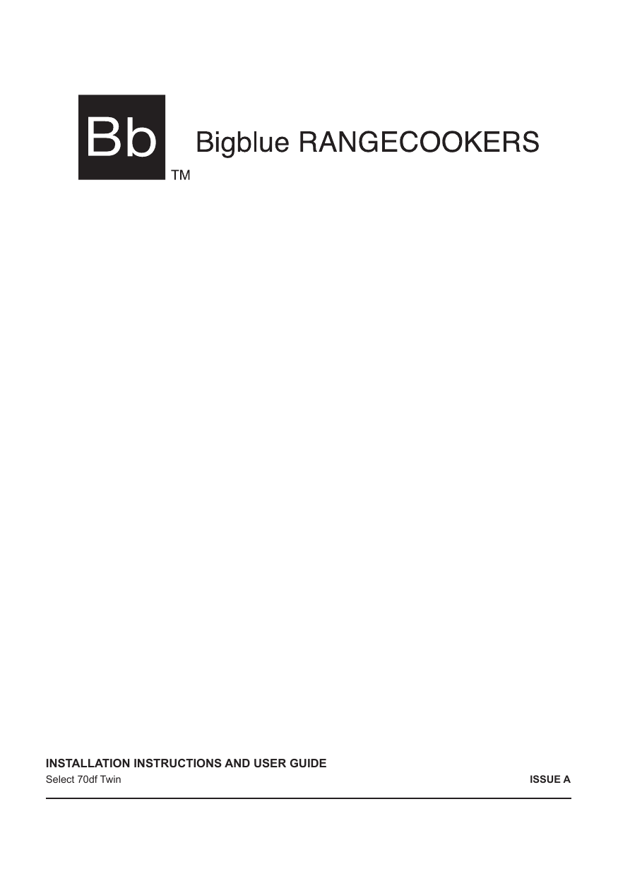 rangecookers select 70df single