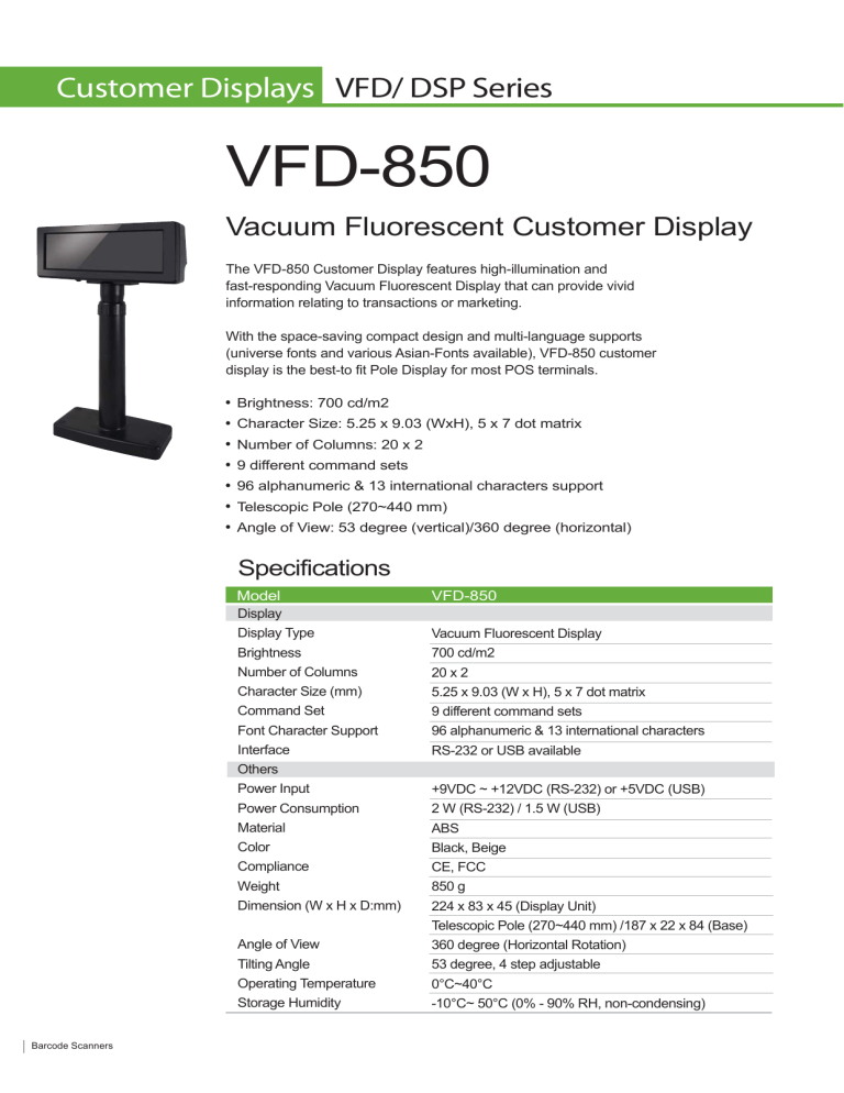 Vfd 850 Muzybar Manualzz