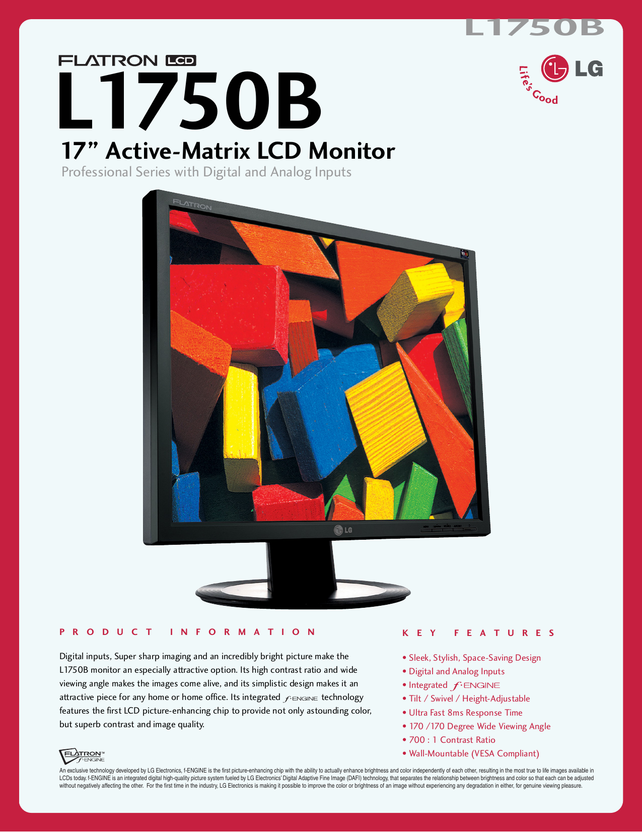 active digital monitor