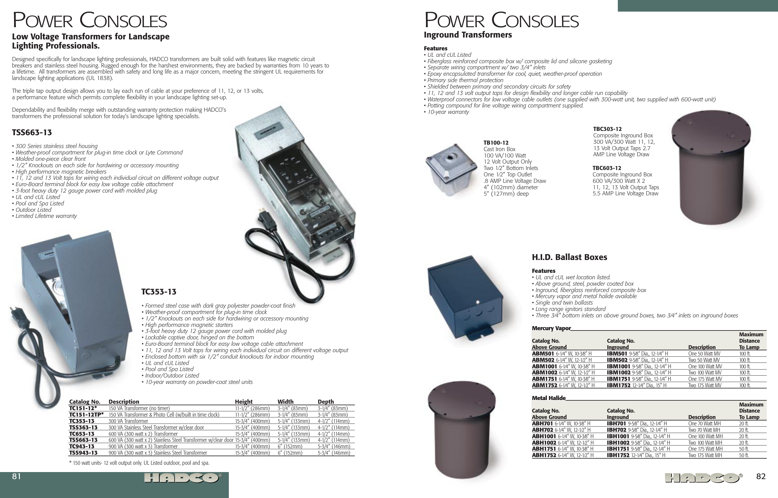 Hadco Nl Brochure Manualzz Hadco Nl Brochure Manualzz, Hadco Landscape Lighting Catalog
