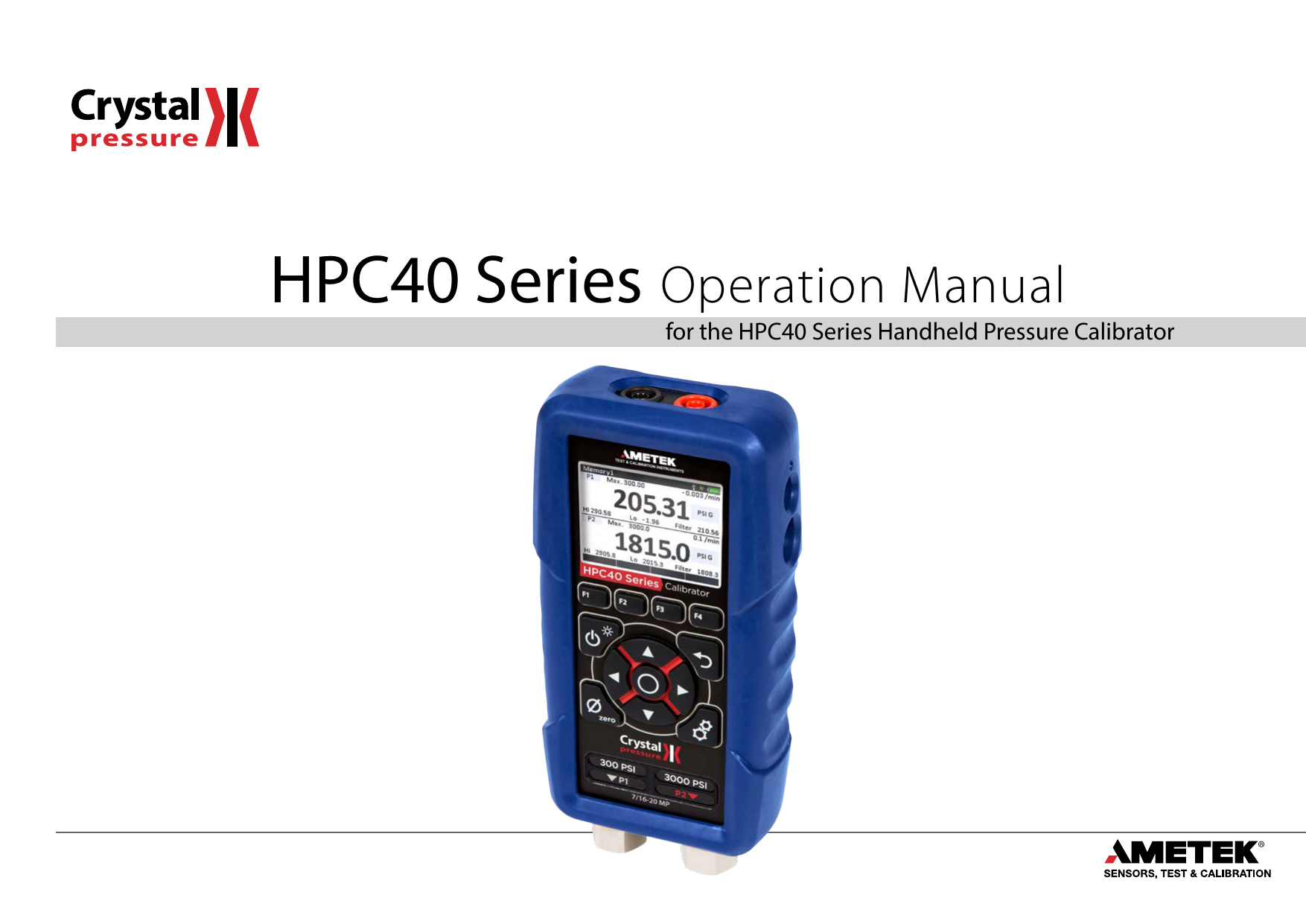 HPC40 Series Manual Manualzz