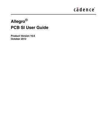 cadence allegro 16.6 tutorial pdf cadence allegro 16.6 tutorial pdf