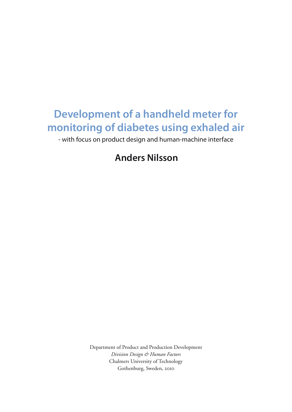 Development Of A Handheld Meter For Monitoring Of Manualzz