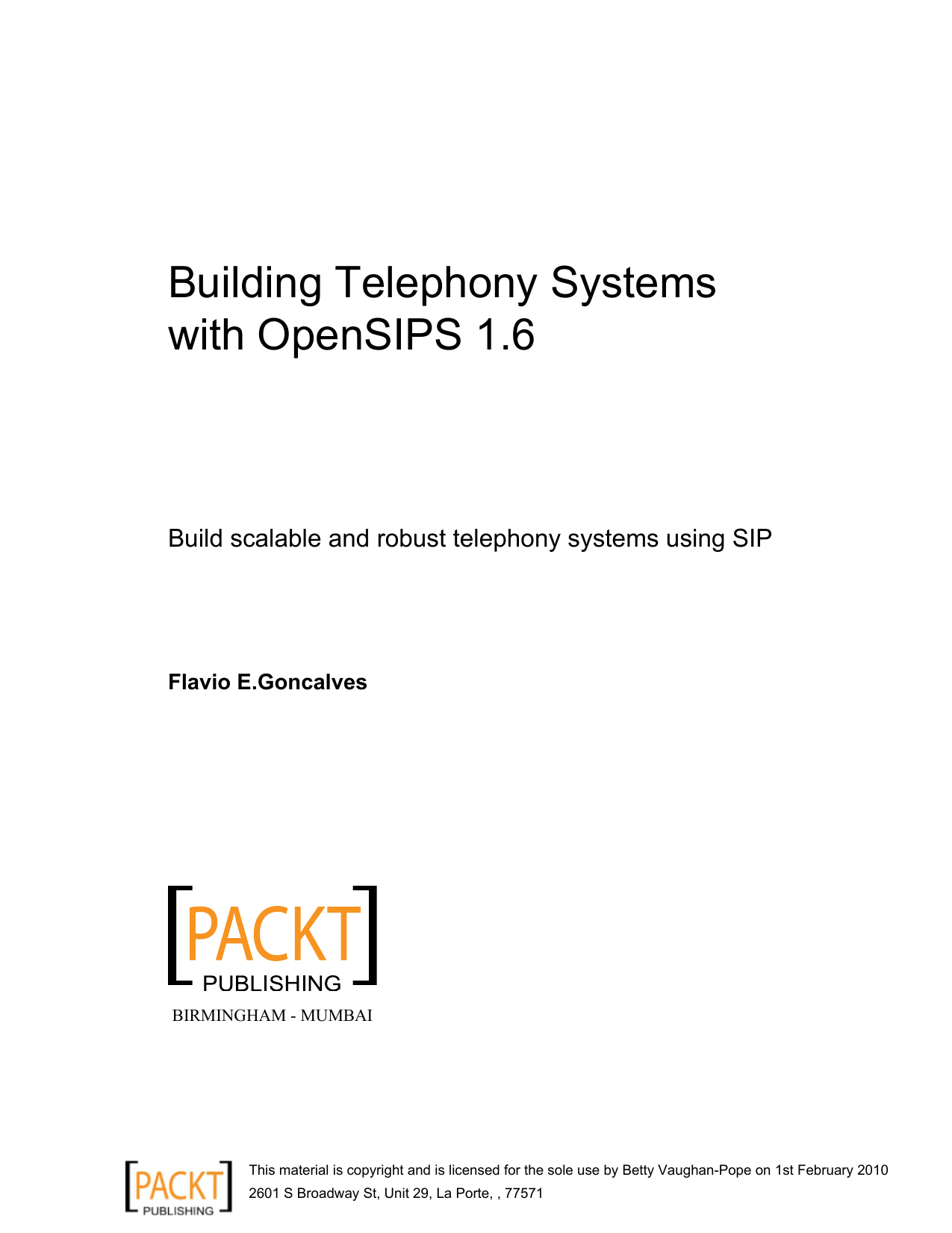 building telephony systems with opensips pdf editor