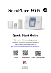 Upgrading everyday security SecuPlace WiFi Quick start manual