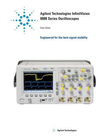 Agilent Technologies InfiniiVision 6000 Series | Manualzz