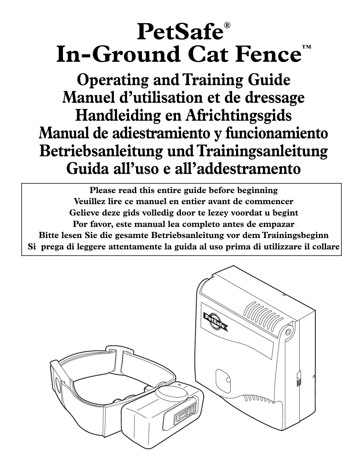 Petsafe InGround Cat Fence Operating And Training Manual Manualzz
