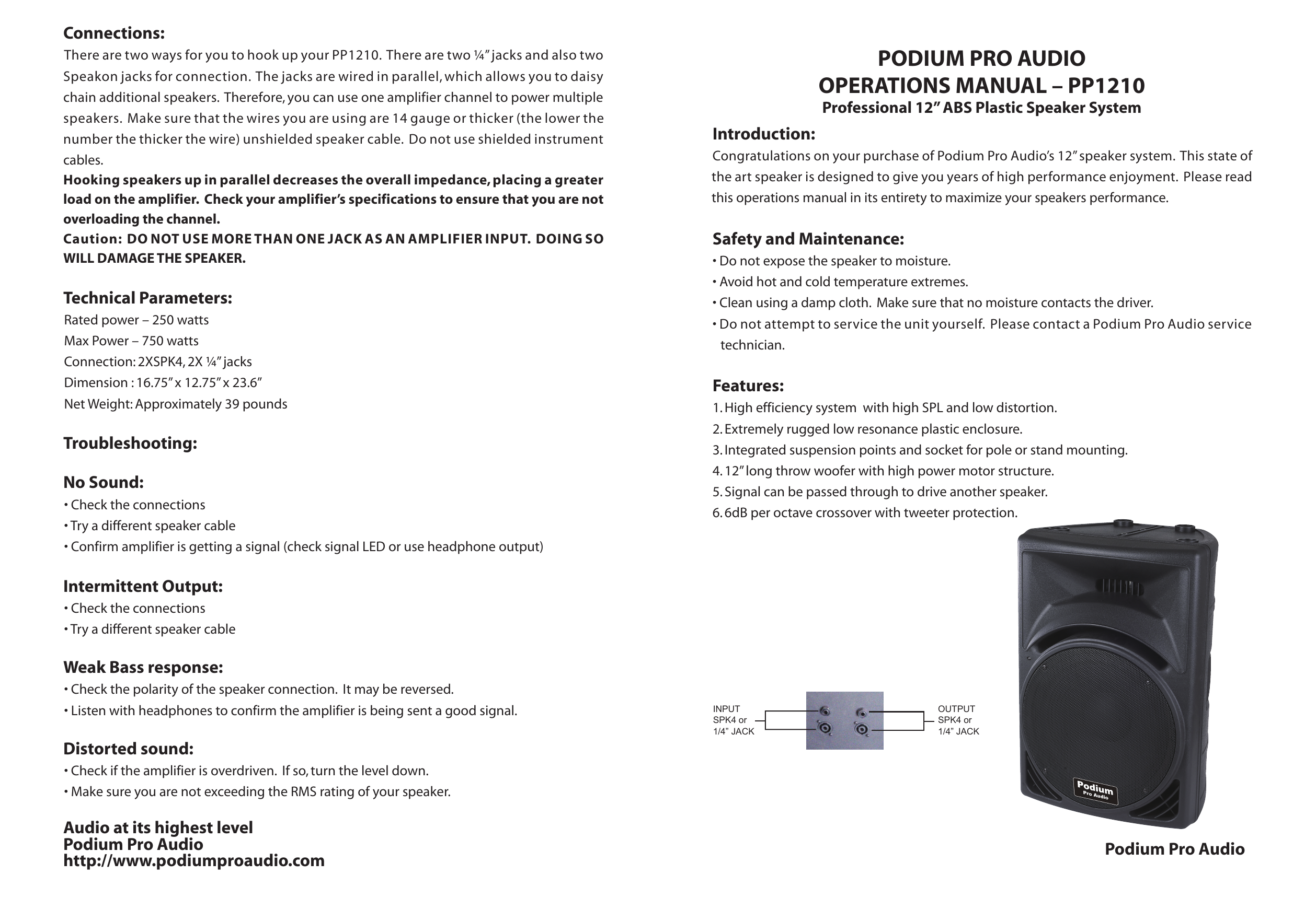 podium pro audio studio series speakers