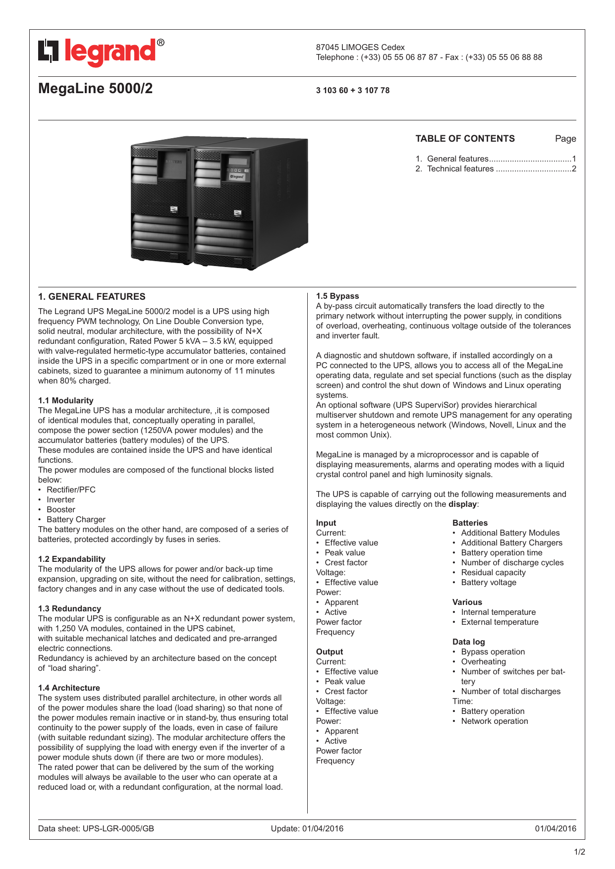 Megaline 5000 2 Manualzz