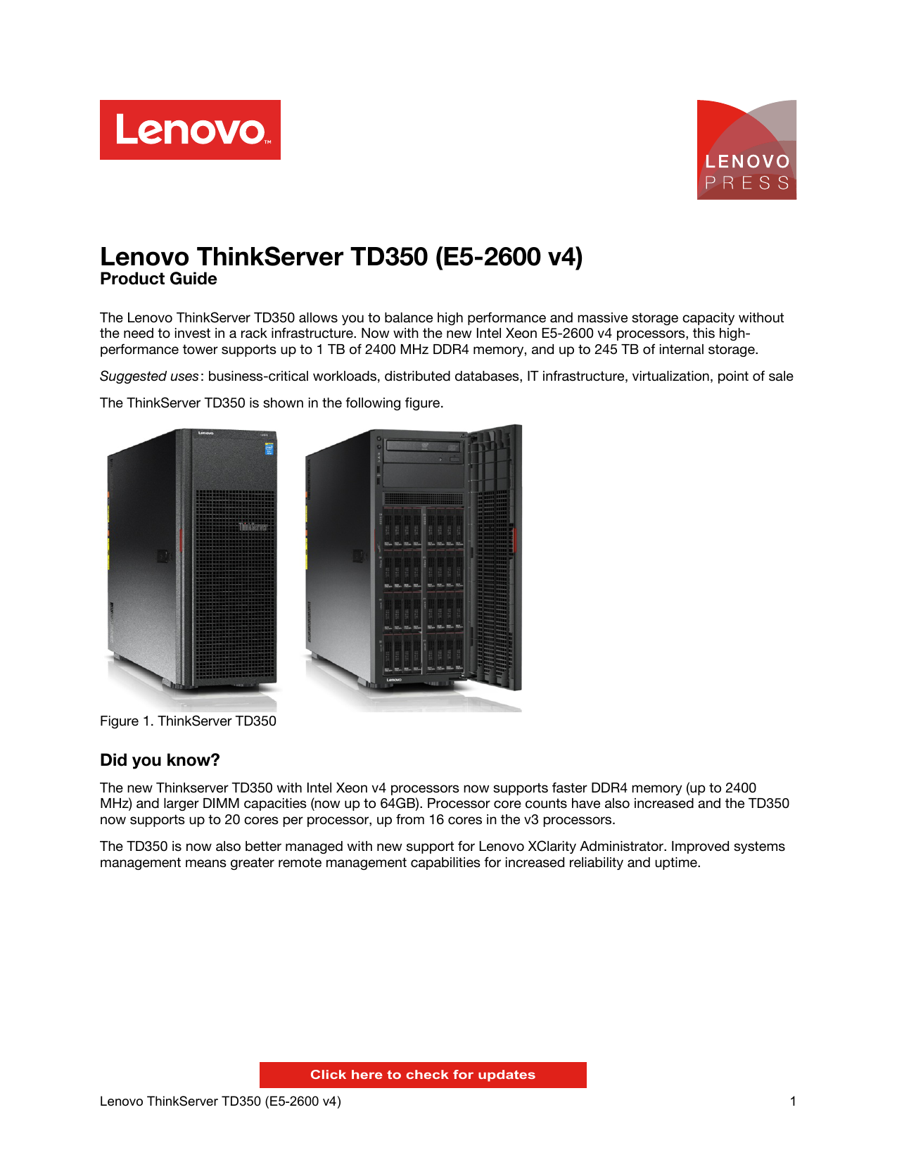 Lenovo ThinkServer Gen 5 2.5/" 900GB 10K Enterprise SAS 12Gbps HDD 4XB0G88762 ZZ
