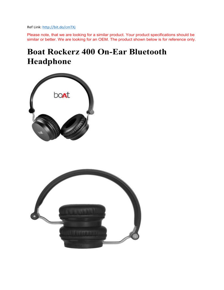 Venta Boat Rockerz 400 Bluetooth Earphones En Stock