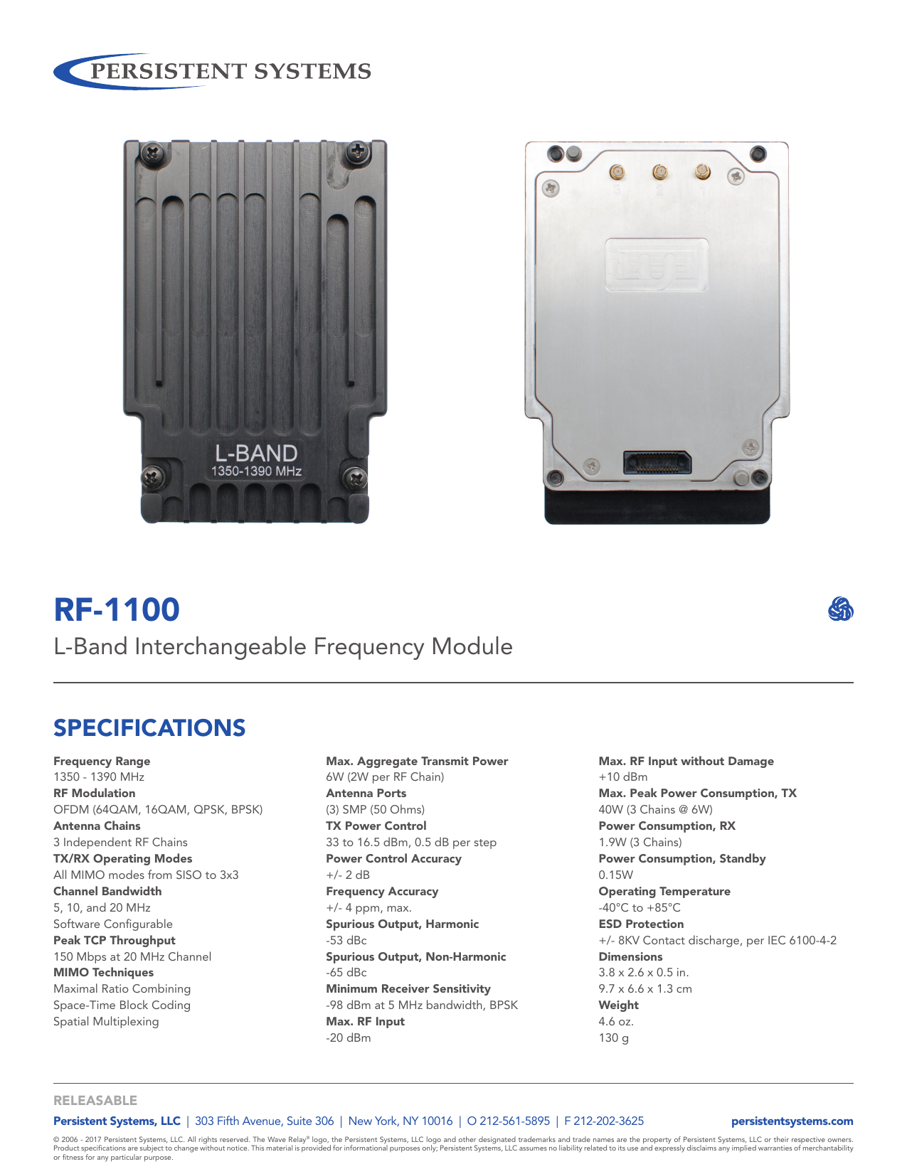 Rf 1100 Persistent Systems Llc Manualzz Rf 1100 Persistent Systems Llc Manualzz