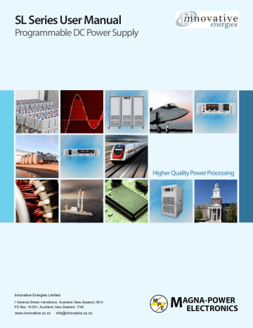 SL Series User Manual | Manualzz