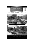Hud-Son Sawmill Owners Manual - Oscar 330 Pro, Oscar 236 Pro
