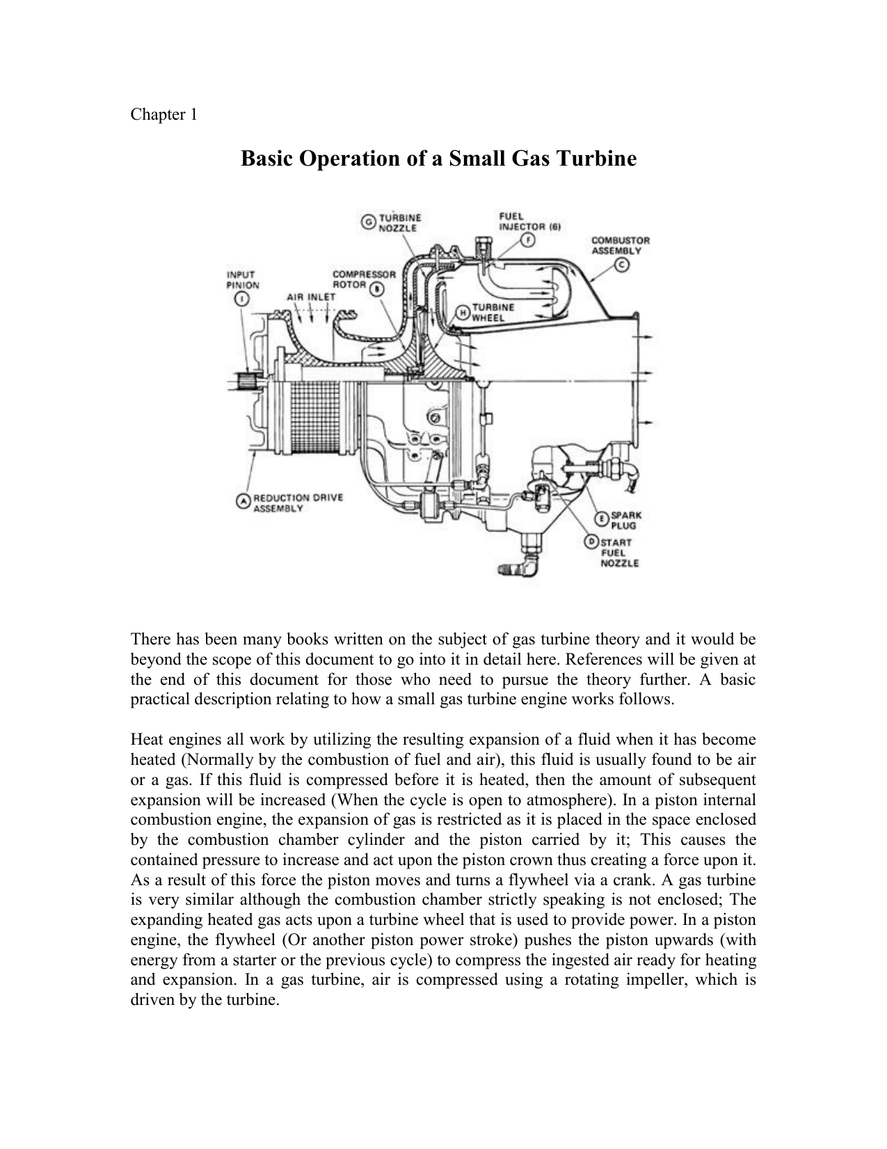 Small Gas Turbines Chap 1 Operation Manualzz Small Gas Turbines Chap 1 Operation Manualzz