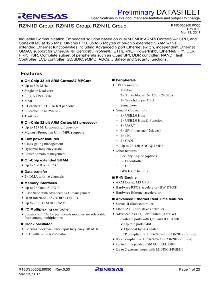 Rz N1d Group Rz N1s Group Rz N1l Group Datasheet Manualzz