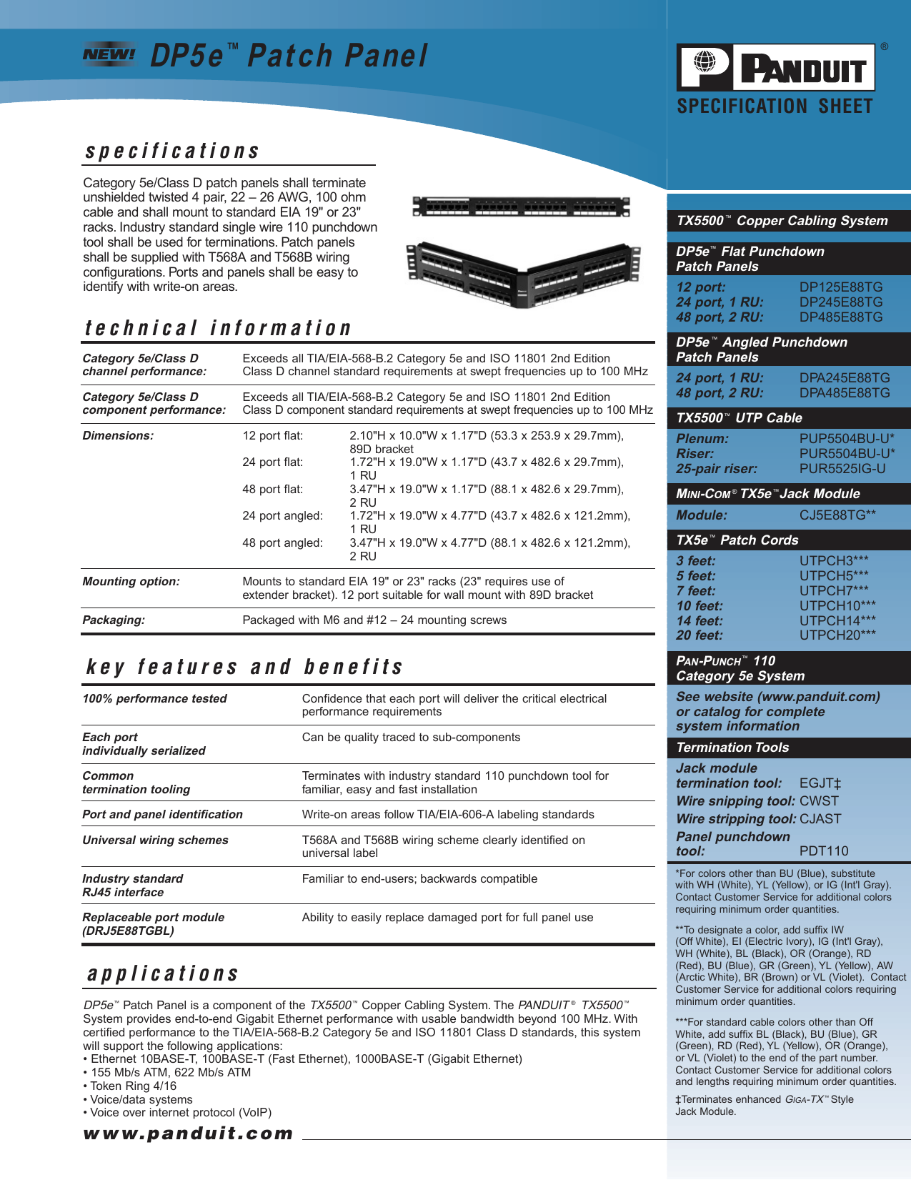 Dp5e Patch Panel Manualzz