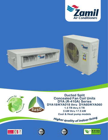 outdoor unit features - Zamil Air Conditioners | Manualzz Small Air Conditioner Window Unit Manualzz
