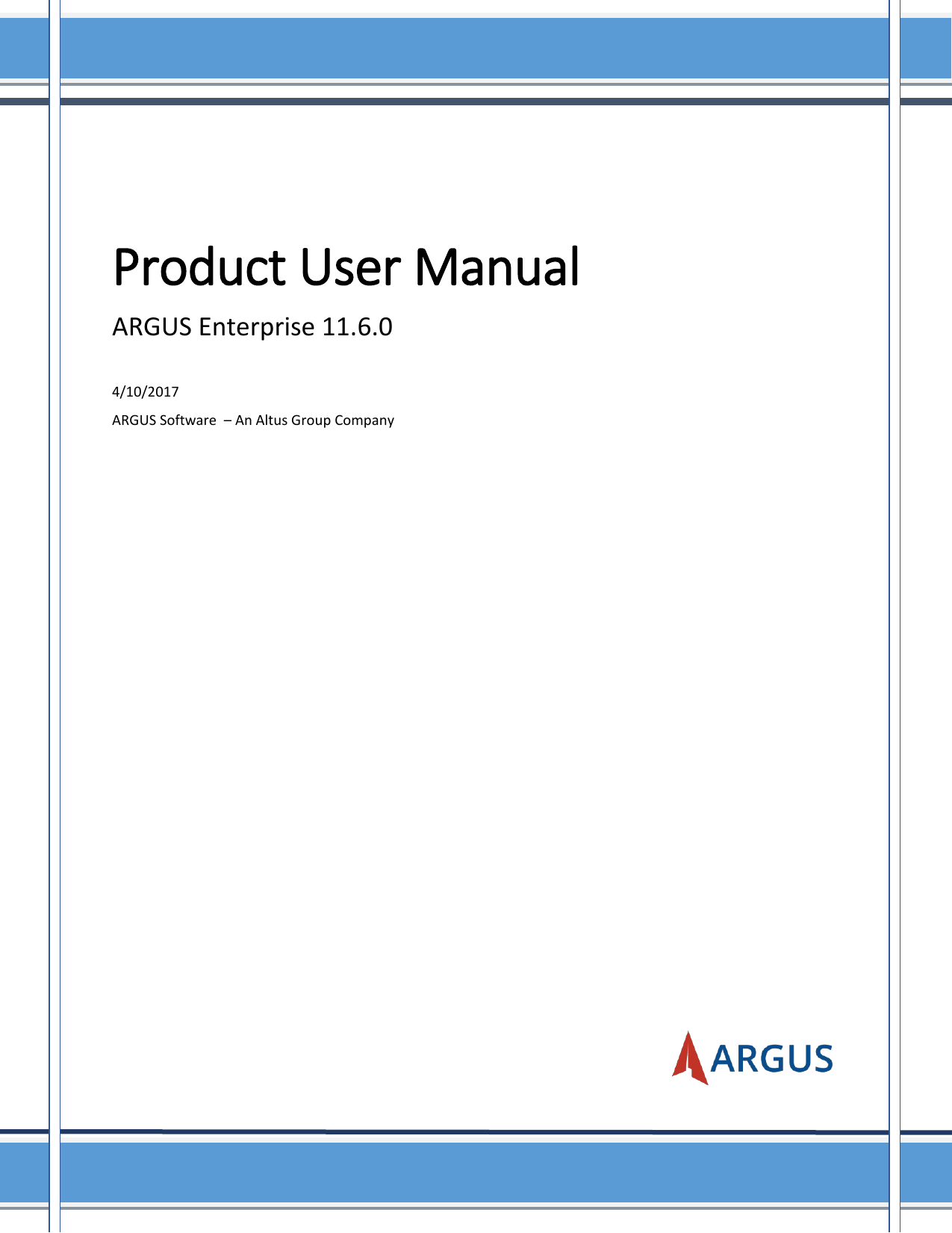 argus developer 6 training