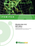 Ipswitch WhatsUp Gold v16.2 MSP Ed. Guide: AI Chat &amp; PDF