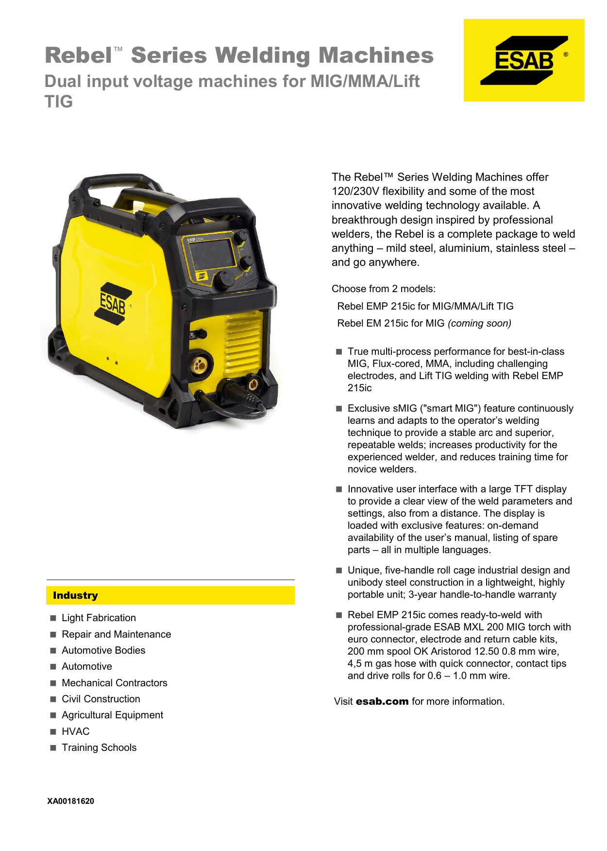 Storage fabrication spare parts and accessories for electrical machines