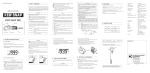 KEW SNAP 2031 Instruction Manual